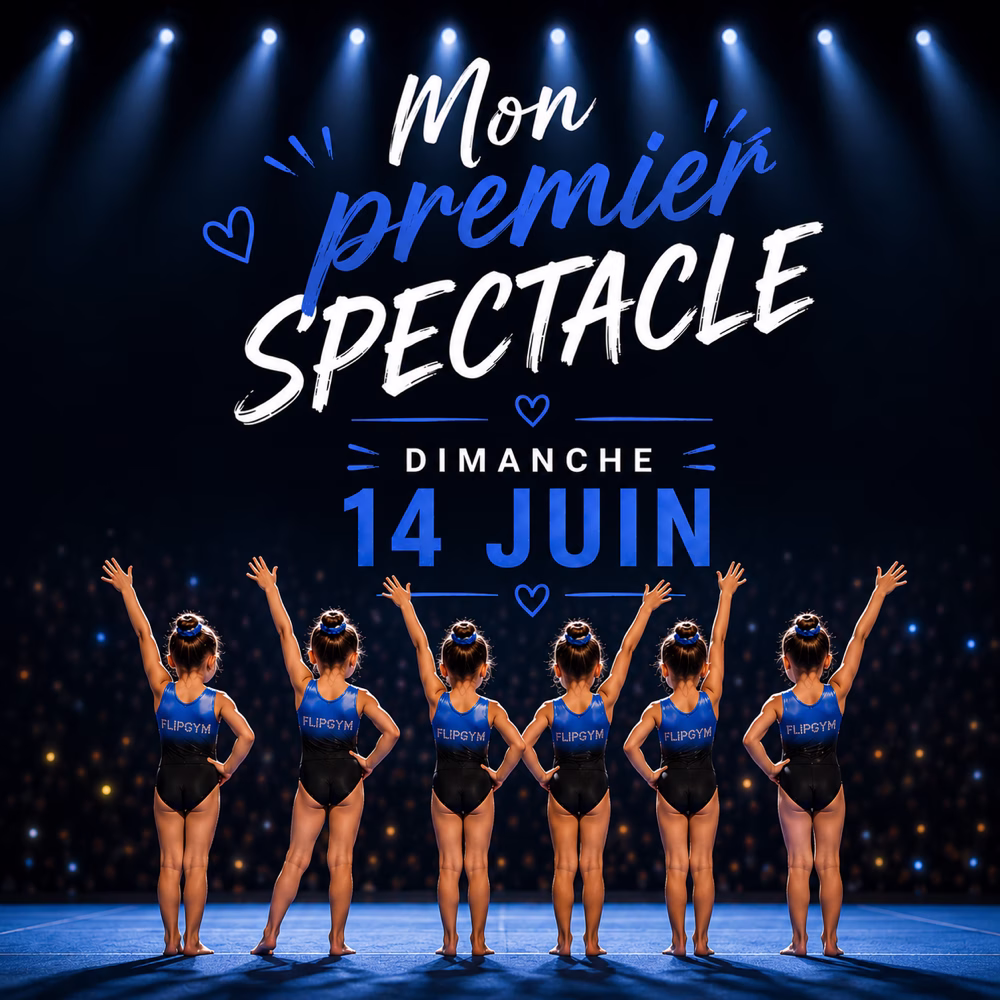 Affiche de Mon premier spectacle, dimanche 14 juin